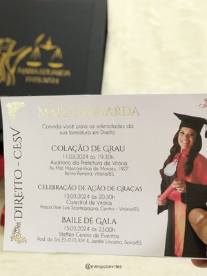 Convite formatura