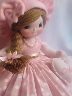 Boneca personalizada 45cm
