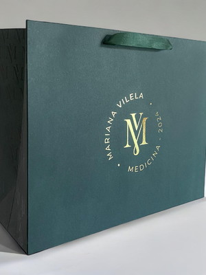 Sacola personalizada - tamanho 32x22