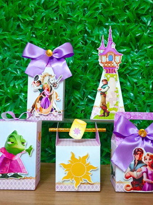 Kit 40 clássico rapunzel