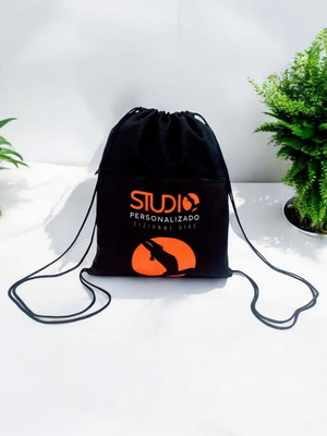 Mochila top empresa com logo