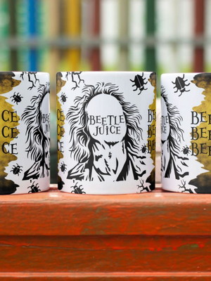 Caneca beetlejuice