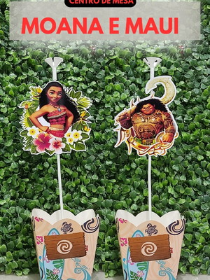 Cachepo moana ou maui com pega balao p*