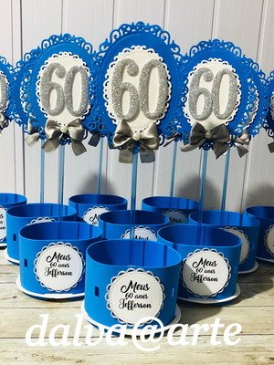 Centro de mesa personalizado