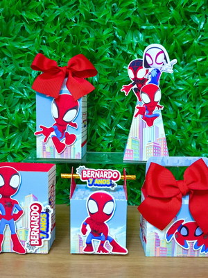 Kit 20 clássico spidey