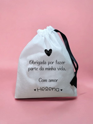 Lembrancinhas saquinhos tnt 10x15 cm