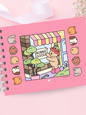 Livro de colorir bobbie goods 50 desenhos