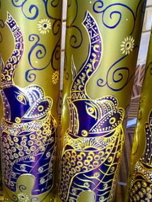 Luminária elefante indiano da prosperidade