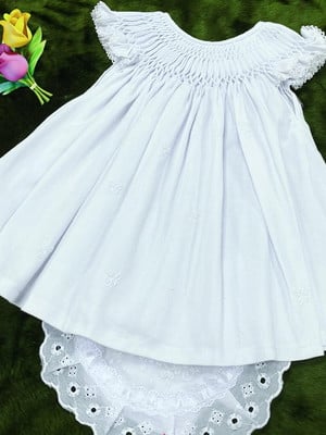 Vestido casinha de abelha===3/6 meses