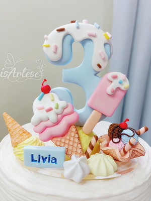 Topo de bolo confeitaria
