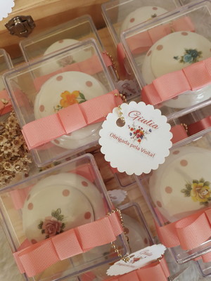 Porta joia porcelana personalizada