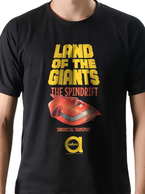 Camiseta camisa série tv terra de gigantes spindrift
