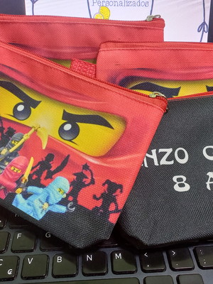 Necessaire lembrancinha ninja go