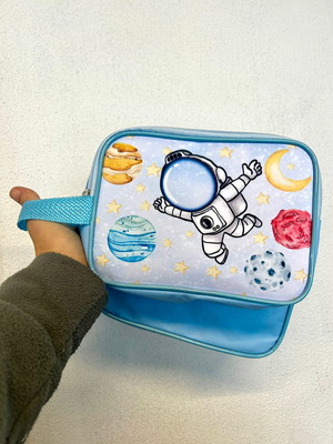 Necesserie astronauta lembrancinha de festa