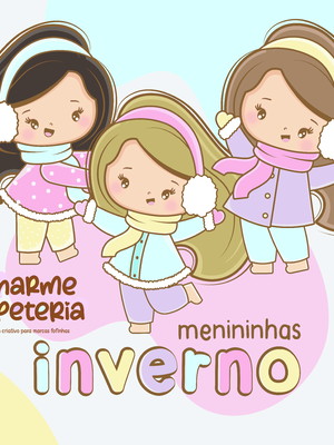 Kit digital menininhas | bonequinhas inverno