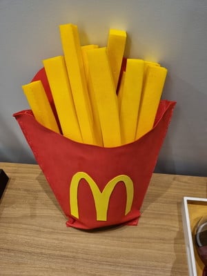 Mochila maluca batata frita