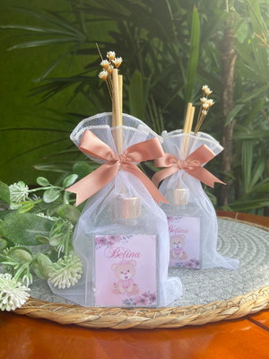 Lembrancinha luxo aromatizador de ambiente cubo 50 ml
