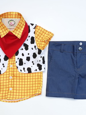Roupa woody toy story fantasia