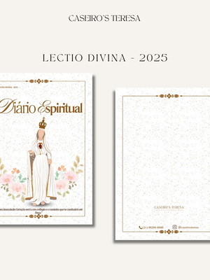 Diário espiritual católico 2025 - nossa senhora de fátima
