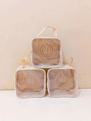 Necessaire logo personalizada no silk