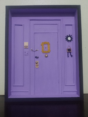 Quadro friends apartamento da mônica
