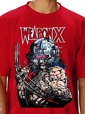 Camiseta wolverine - weapon x