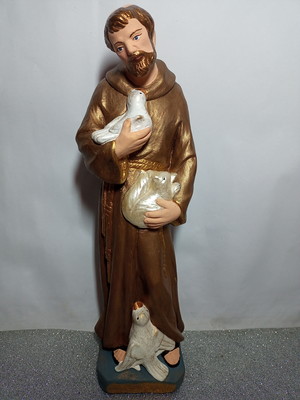 Imagem são francisco de assis 31cm