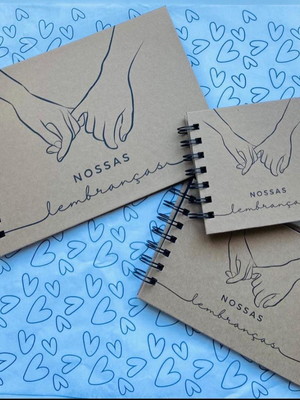 Álbum scrapbook - médio - 10x15cm