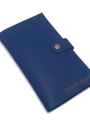 Porta passaporte família personalizado - 4 passaportes