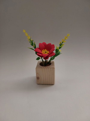 Mini arranjo com flores