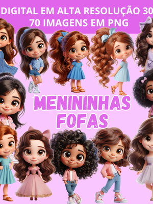 Arquivo digital menininhas fofas 3d