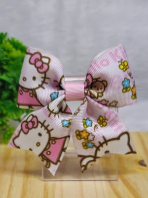 Lacinho simples com ponta - hello kitty