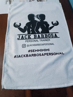 Toalhas de rosto - fitness - personalizada