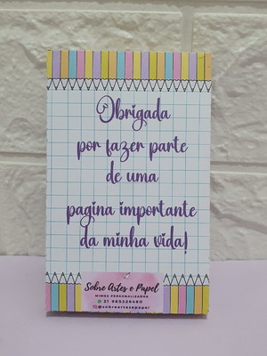 Lembrancinha de dia do professor - kitkat coruja