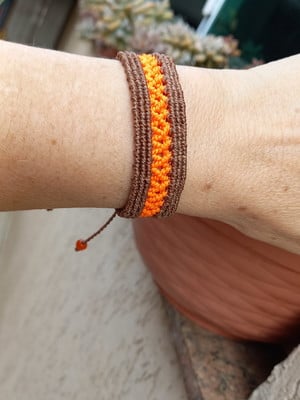 Pulseira macramê