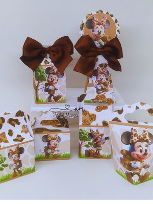 Arquivo de corte minnie safari - studio e pdf