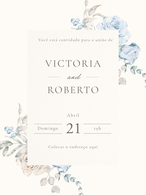 Convite online de casamento