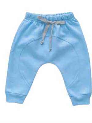 Molde calça saruel para bebe com recorte