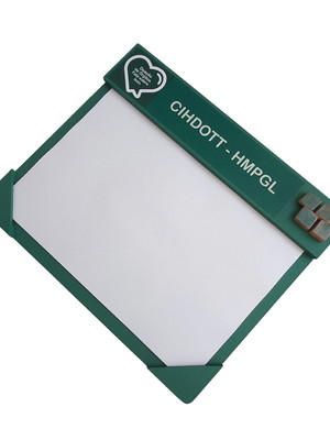 Risque e rabisque a4 verde personalizado