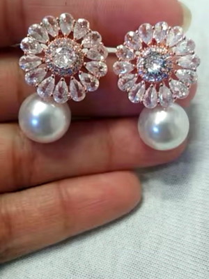 Brinco mariah rose gold