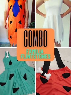 Combo família flintstone +