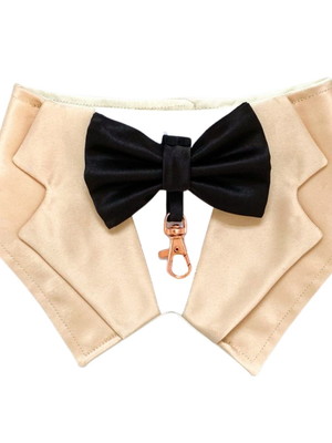 Bandana camisa com gancho porta alianças p- pet wedding