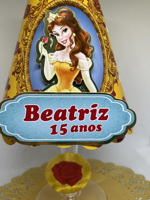 Abajur na taça com led personalizado em 3d