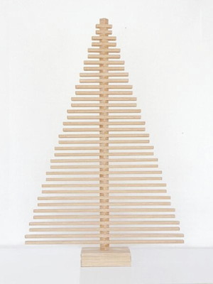 Árvore de natal em madeira ecológica 180 cm