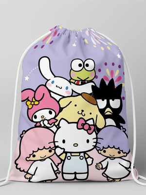 Mochilinha hello kitty e seus amigos