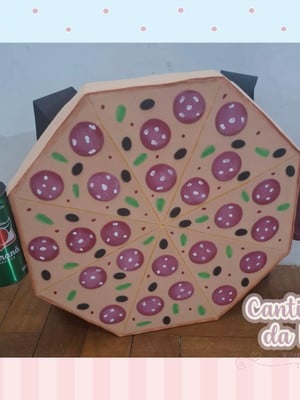 Mochila maluca pizza