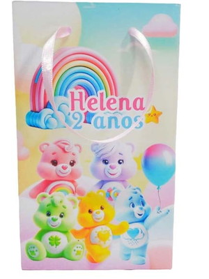 Kit 30 sacolinha personalizada ursinhos carinhosos