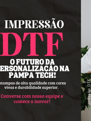 Impressão dtf - alta qualidade