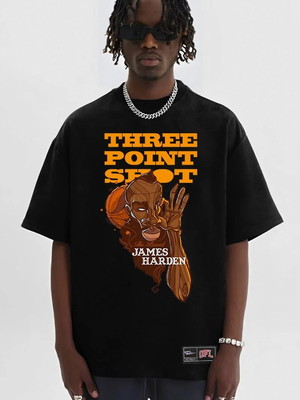 Camiseta oversized oficial three point