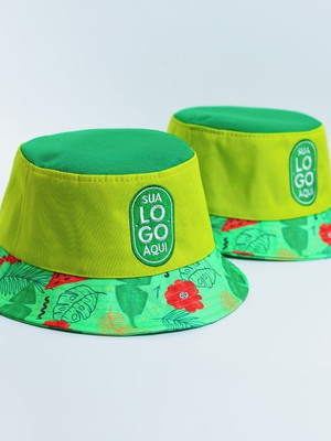 Chapéu bucket com aba sublimada